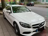 Gebraucht Mercedes C200 184 PS (135 kW) 2017 Weiß Coupé