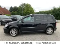 Gebraucht VW Touran Highline 140 PS (102 kW) 2008 Schwarz Van / Kleinbus