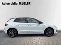 Gebraucht Skoda Fabia First Edition 110 PS (80 kW) 2022 Weiß Kleinwagen