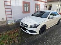 Gebraucht Mercedes CLA200 AMG line 136 PS (100 kW) 2017 Weiß Coupé