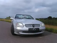 Second-hand Mercedes SLK200 163 CP (119 kW) 2002 Argintiu Cabrio