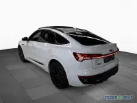 Gebraucht Audi Q8 Sportback e-tron S-Line 300 kW (408 PS) 2024 Gletscherweiß metallic SUV