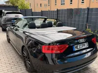 Usata Audi A5 Cabriolet S-Line 170 CV (125 kW) 2013 Nero Cabrio
