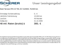 Gebraucht Seat Tarraco FR 150 PS (110 kW) 2022 Urano grau SUV
