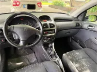 Gebraucht Peugeot 206 75 PS (55 kW) 2002 Schwarz Limousine