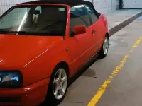 Gebraucht VW Golf Cabriolet 75 PS (55 kW) 1997 Rot Cabrio