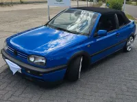 Gebraucht VW Golf Cabriolet Conceptline 90 PS (66 kW) 1995 Blau Cabrio
