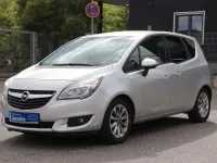 Gebraucht Opel Meriva drive 120 PS (88 kW) 2017 Silber Van / Kleinbus