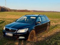 Gebraucht Skoda Octavia 122 PS (89 kW) 2010 Schwarz Kombi
