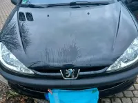 Gebraucht Peugeot 206 60 PS (44 kW) 2004 Schwarz Kleinwagen