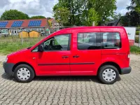Gebraucht VW Caddy Edition 80 PS (58 kW) 2009 Rot Van / Kleinbus