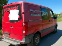Usado VW Crafter 108 HP (79 kW) 2009 Vermelho Van
