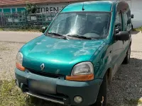 Gebraucht Renault Kangoo 95 PS (69 kW) 2002 Grün Van / Kleinbus