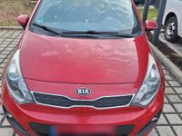 Gebraucht Kia Rio 99 PS (72 kW) 2014 Rot Kleinwagen