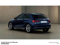gebraucht Audi A3 Sportback Advanced 30 TFSI AHK Optikpaket Schwarz 18 Zoll Navi 8-Fach bereift
