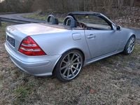 Gebraucht Mercedes SLK200 163 PS (119 kW) 2000 Silber Cabrio