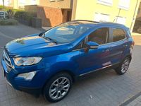 Gebraucht Ford Ecosport Titanium 125 PS (91 kW) 2020 Blau SUV