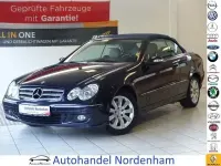 Gebraucht Mercedes CLK200 163 PS (119 kW) 2005 Tansanitblau Cabrio