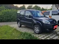 Gebraucht Fiat Doblò Dynamic 84 PS (61 kW) 2007 Schwarz Van / Kleinbus