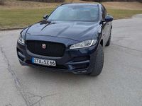 Gebraucht Jaguar F-Pace Portfolio 300 PS (220 kW) 2017 Blau SUV
