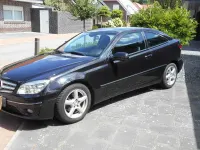 Gebraucht Mercedes CLC180 143 PS (105 kW) 2009 Schwarz Coupé