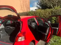 Gebraucht Toyota Yaris 69 PS (50 kW) 2008 Rot Kleinwagen