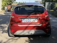 Gebraucht Ford Fiesta Titanium 97 PS (71 kW) 2008 Rot Kleinwagen