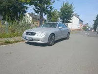 Gebraucht Mercedes CLK200 Avantgarde 163 PS (119 kW) 2002 Silber Coupé