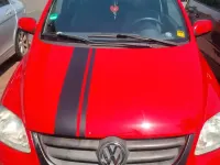 Gebraucht VW Fox 65 PS (47 kW) 2009 Rot Kleinwagen