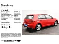Gebraucht VW Golf VII Comfortline 131 PS (96 kW) 2019 Tornadorot Limousine