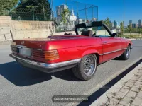 Gebraucht Mercedes SL350 224 PS (164 kW) 1972 Rot Cabrio