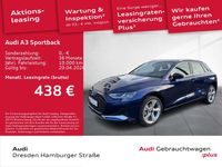Gebraucht Audi A3 Advanced Plus 116 PS (85 kW) 2025 Navarrablau metallic Limousine