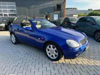 Gebraucht Mercedes SLK230 193 PS (141 kW) 1997 Blau Cabrio
