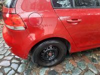 Gebraucht VW Golf VI Comfortline 80 PS (58 kW) 2010 Rot Kleinwagen
