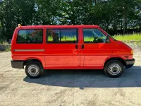 Gebraucht VW T4 68 PS (50 kW) 1997 Rot Van