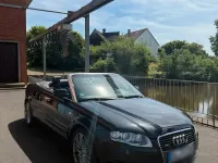 Gebraucht Audi A4 Cabriolet S-Line 140 PS (102 kW) 2008 Schwarz Cabrio