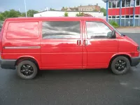 Second-hand VW Transporter 88 CP (64 kW) 1998 Roșu Van