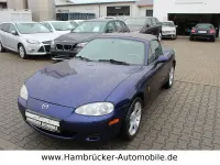 Gebraucht Mazda MX5 110 PS (80 kW) 2003 Stratoblau metallic Cabrio
