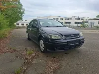 Gebraucht Opel Astra 101 PS (74 kW) 2002 Schwarz Limousine