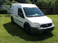 Gebraucht Ford Transit Connect 90 PS (66 kW) 2009 Weiß Van / Kleinbus