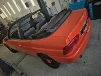 Gebraucht Ford Escort Cabriolet 88 PS (64 kW) 1995 Orange Cabrio