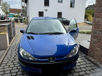Gebraucht Peugeot 206 60 PS (44 kW) 2004 Blau Kleinwagen
