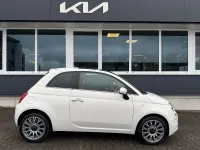 Gebraucht Fiat 500 Lounge 69 PS (50 kW) 2018 Weiß Kleinwagen