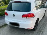 Gebraucht VW Golf VI 105 PS (77 kW) 2010 Weiß Kleinwagen