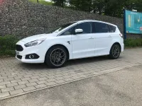 Gebraucht Ford S-MAX Titanium 150 PS (110 kW) 2018 Weiß Van / Kleinbus
