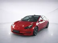 Käytetty Tesla Model 3 366 kW (498 HP) 2021 Punainen Sedan