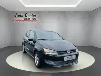 Gebraucht VW Polo Team 69 PS (50 kW) 2010 Schwarz Kleinwagen