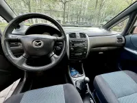 Gebraucht Mazda Premacy Active 101 PS (74 kW) 2003 Grün Van / Kleinbus