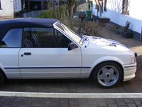 Gebraucht Ford Escort Cabriolet 90 PS (66 kW) 1987 Weiß Cabrio