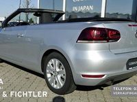 Gebraucht VW Golf Cabriolet Life 105 PS (77 kW) 2013 Reflexsilber metallic Cabrio